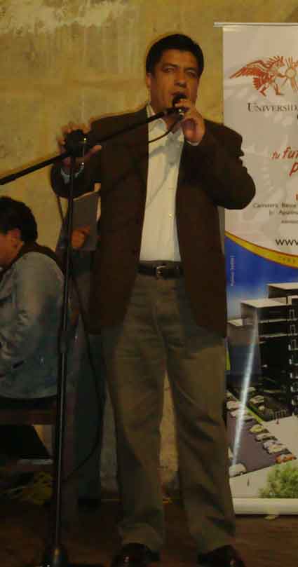 Ing. William Guilln, Director del Centro de Informacin y Cultura Yanacocha. 