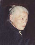 Srta María Octavila Sánchez Novoa. n. Cajamarca, 1905. m. Cajamarca 2003. Foto: Consuelo Lezcano