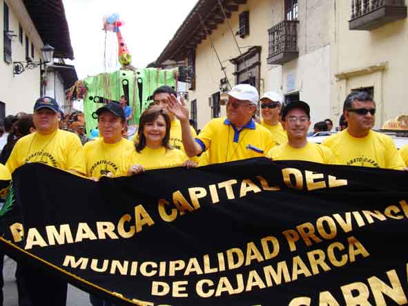 Integrantes del Patronato del Carnaval 2010. Cortes�a de Guillermo Baz�n Becerra.