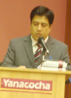 Ing. William Guillen, Director del CIC Yanacocha, 21/10/2008.