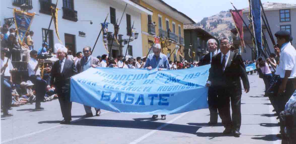 Promoci�n "Juan Villanueva Rodr�guez" del Colegio Nacional San Ram�n. Cajamarca, agosto 2006.