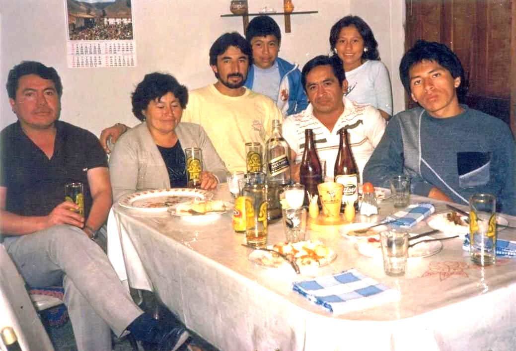 Foto del recuerdo que desde Lima la envió Jorge Chávarry Marín. Cajamarca, Abril 2007.