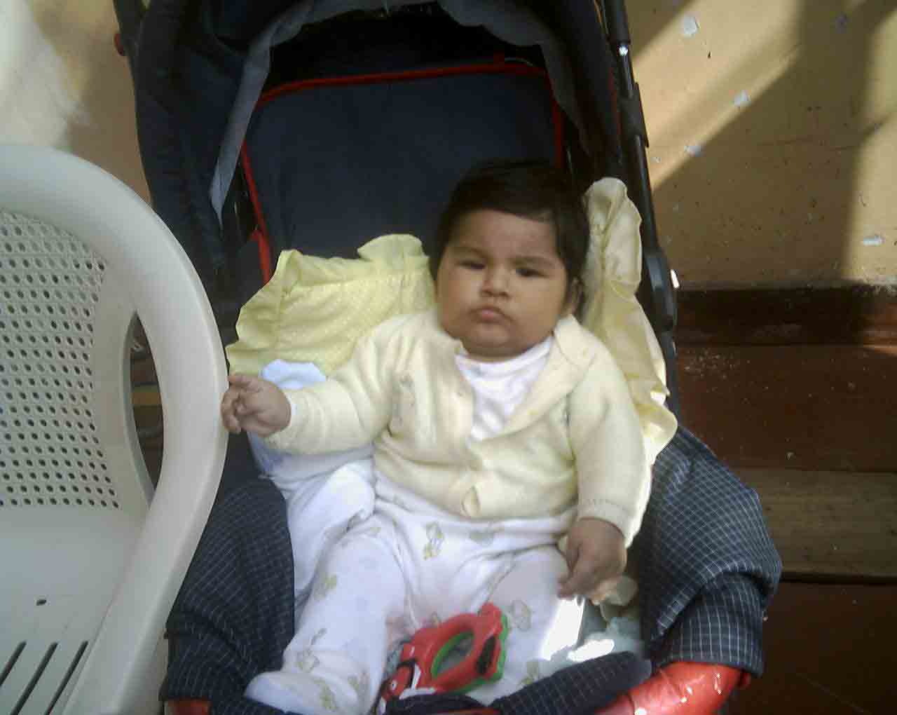 Jes�s Miguel, en su cuarto cumplem�s. Trujillo, Mayo del 2006.