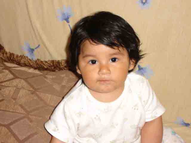 Jes�s Miguel, en su s�timo cumplem�s. Trujillo, Agosto del 2006.