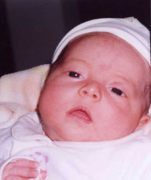 Jennifer Ann luego de su primer cumplemes. Lima, Agosto 2006.