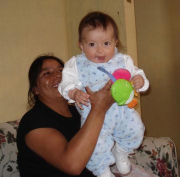 Jennifer Ann en su s�timo cumplemes. Cajamarca, Febrero del 2007.
