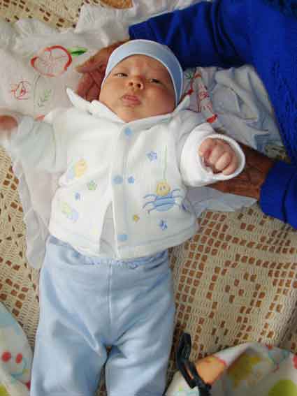 Jake Andrew, luego de su 3er. Cumplem�s. Cajamarca, Setiembre del 2008.